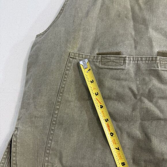 Trail Designs Vest Mens M Brown Tactical Hunting Fishing Shooting Cargo Utility - Picture 4 of 7